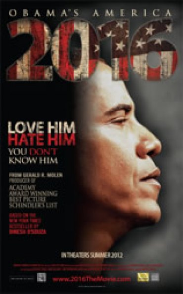 REVIEW: Early Life of "Obama's America" Jels, "2016" Projection Begs Fact Check Discussions Poster "2016: Obama's America"